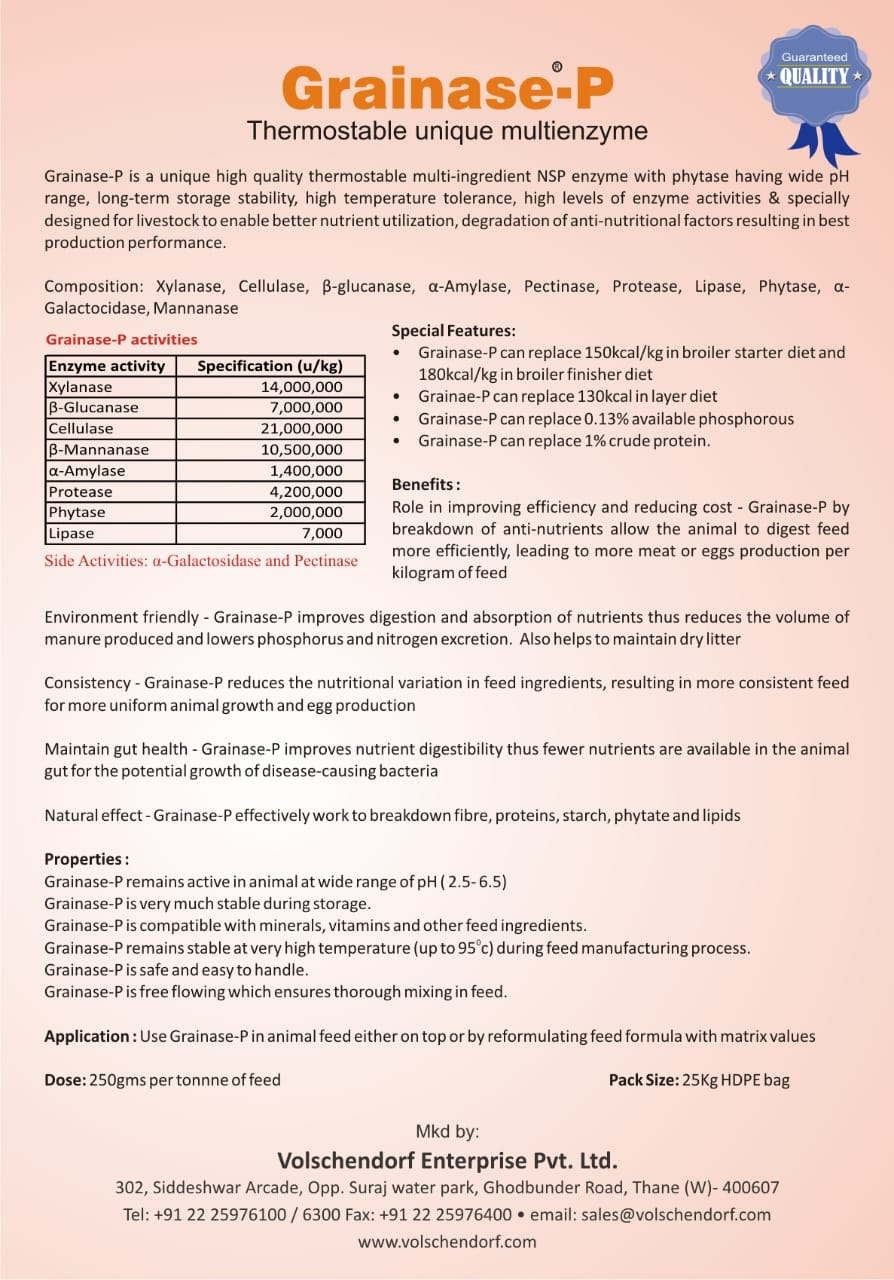 Grainase P detail view