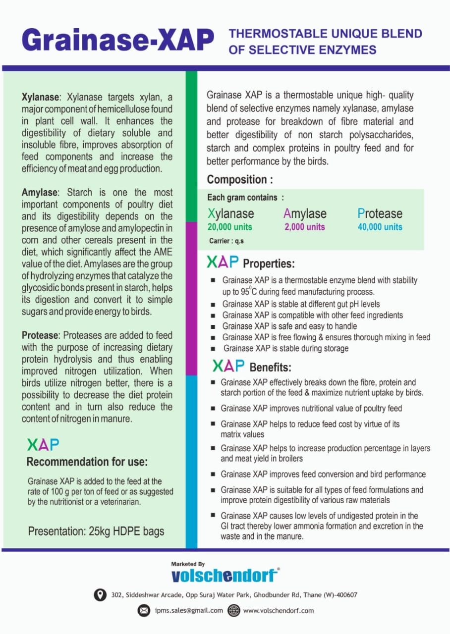 Grainase XAP detail view